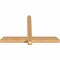 Ekena Millwork Eugene Smooth Timber Gable Bracket, Western Red Cedar, 48"W x 30"H x 3 1/2"D x 3 1/2"F, 15/12 Pitch GBW048X30X0404EUG00SWR - alternate 4